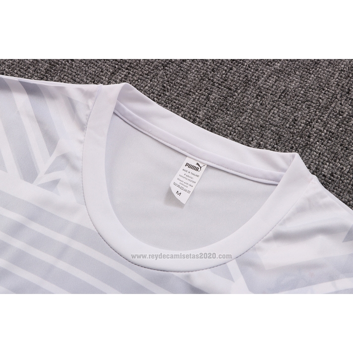 Chandal del Olympique Marsella Manga Corta 2022-2023 Gris